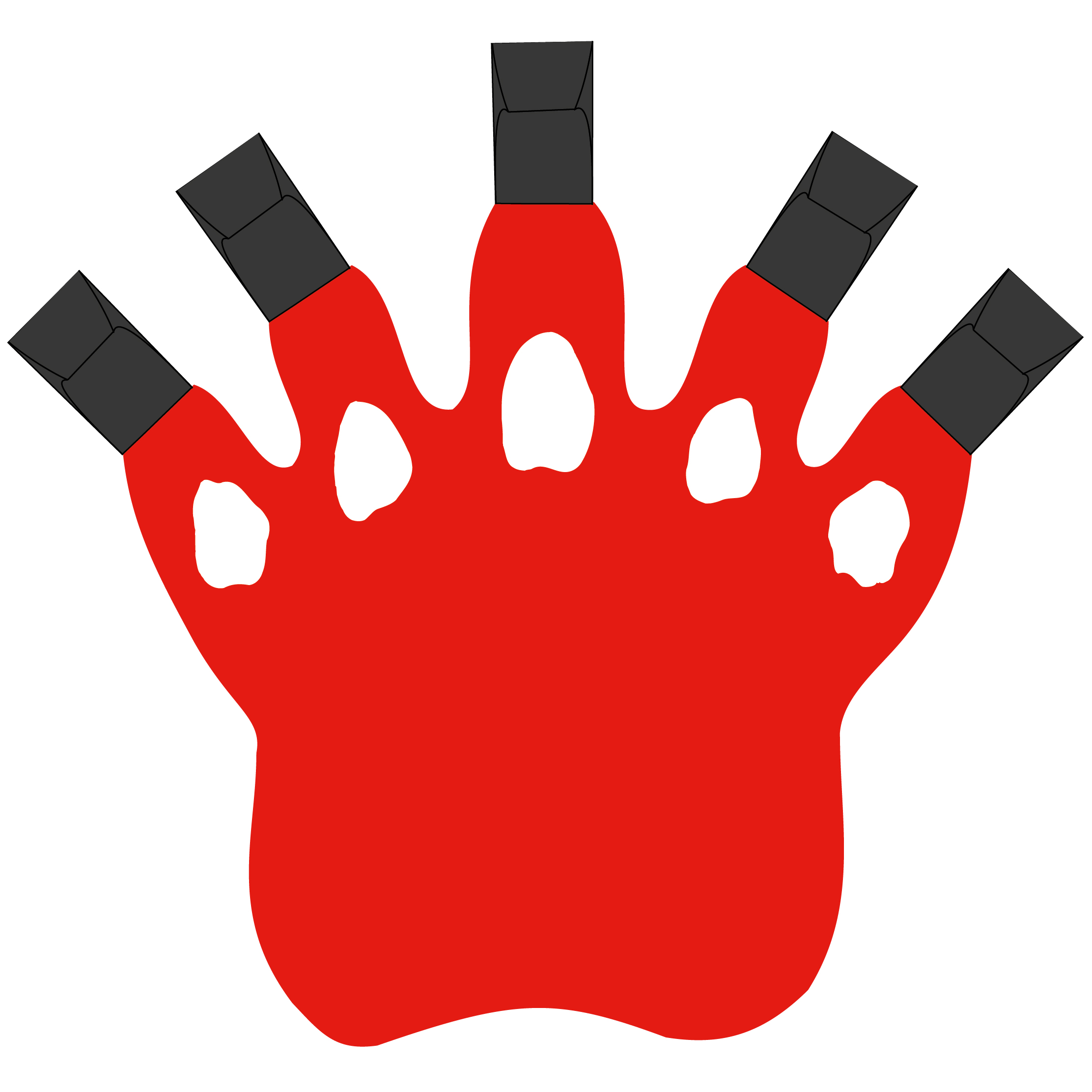 5 Claw Paw Mitt 22