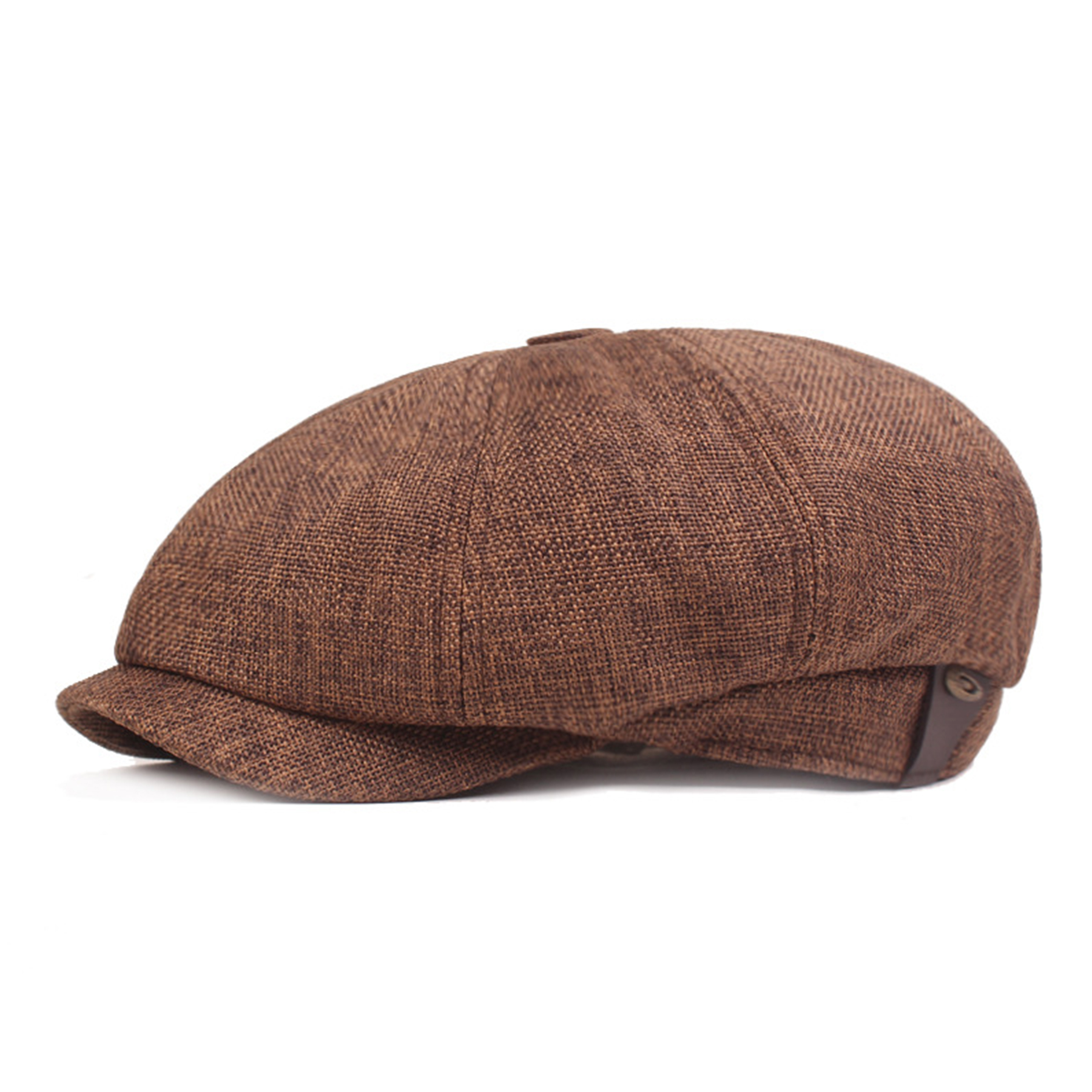 Men's Cotton and Linen Newsboy Cap 2