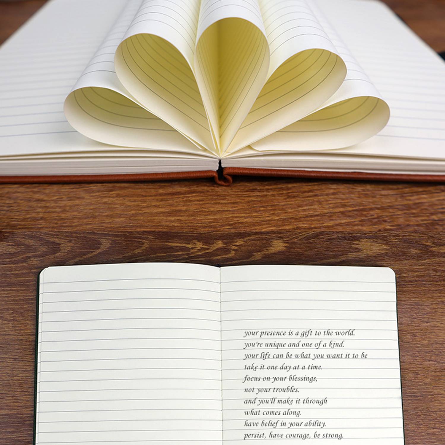 Eco-friendly A5 160 Pages Lined Notebook Journal 100GSM 8