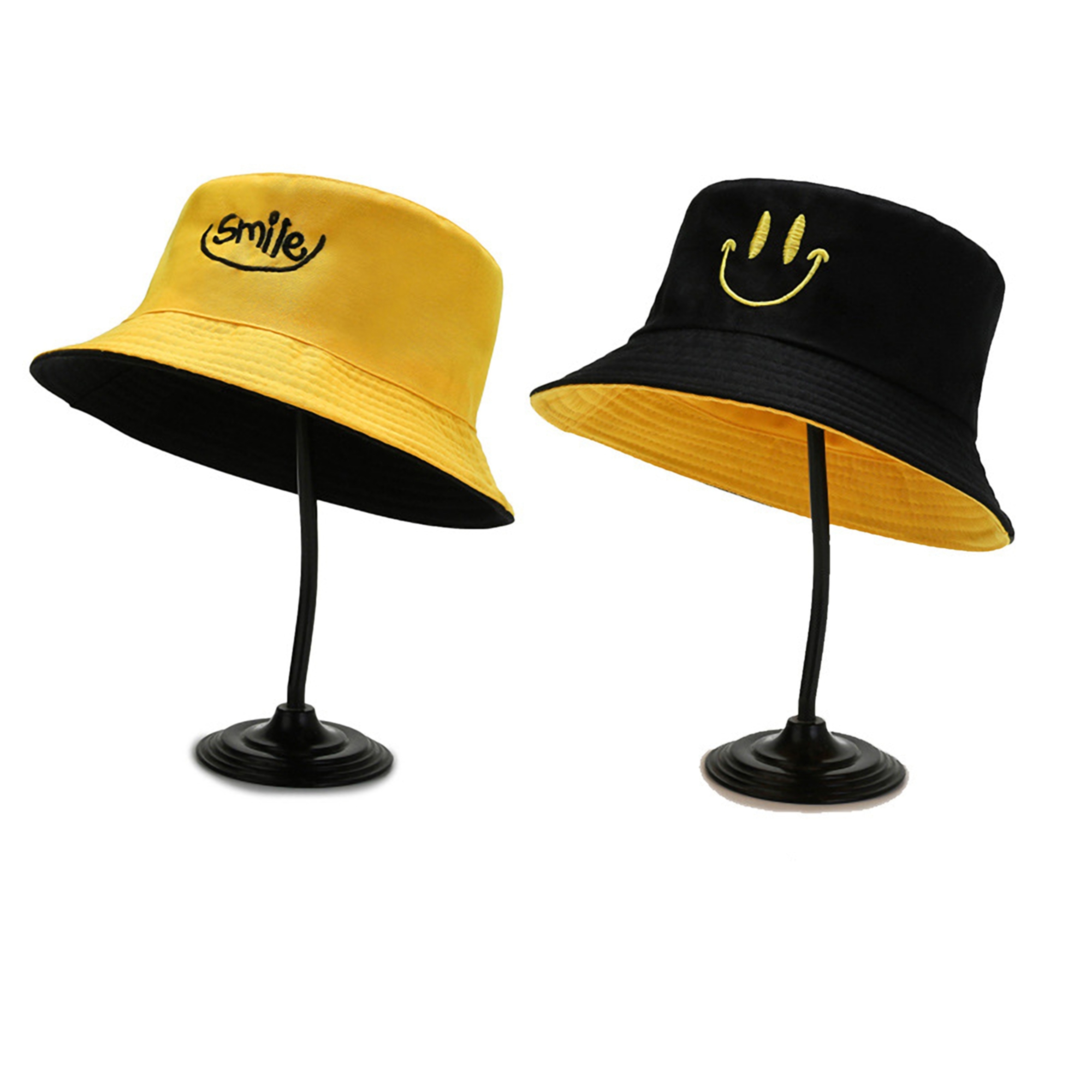 Adult's Oversized Reversible Cotton Bucket Hat 7