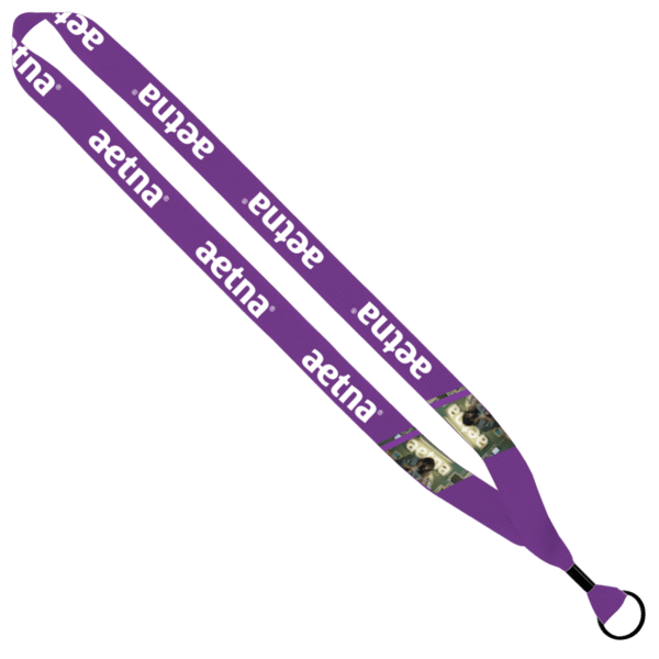 3/4" Dye-Sublimated Waffle Weave Lanyard 3