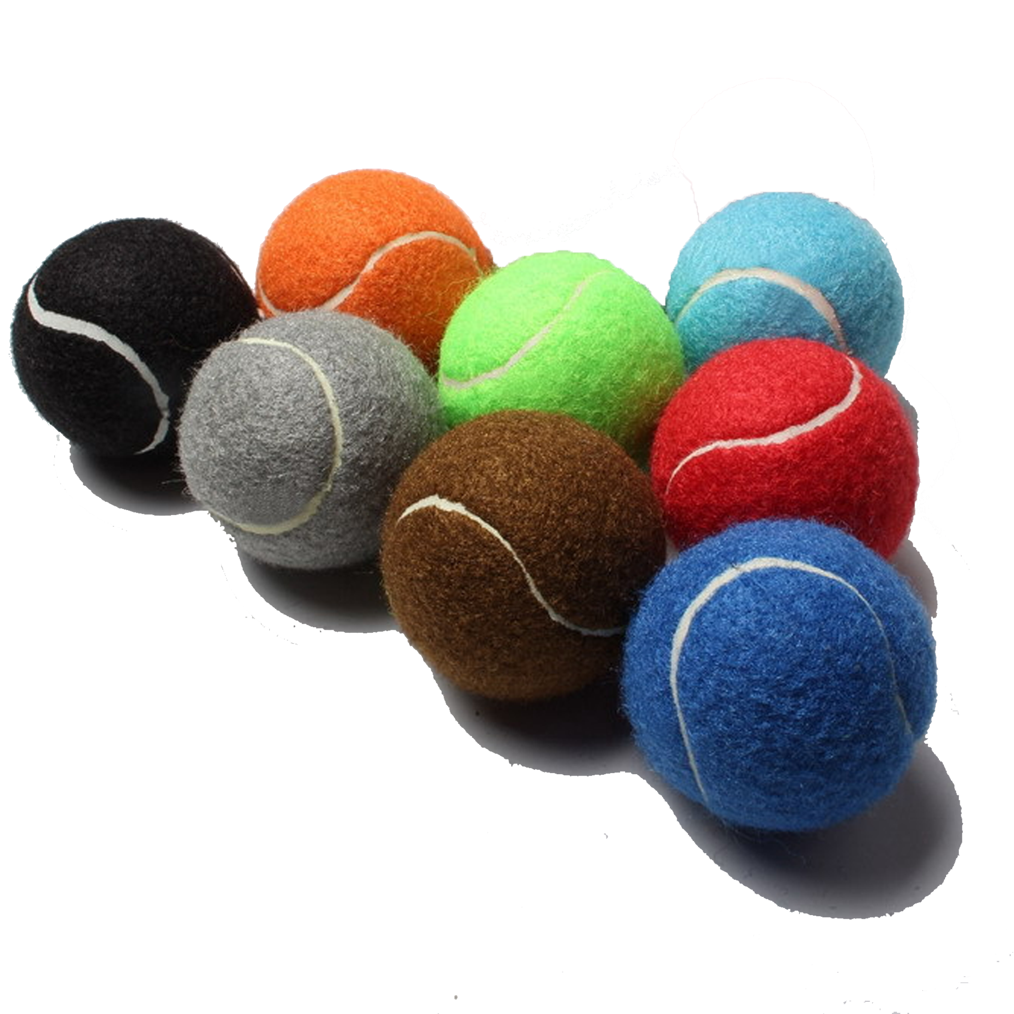 Pet Eastic Toy Tennis Ball 2.52"D 2