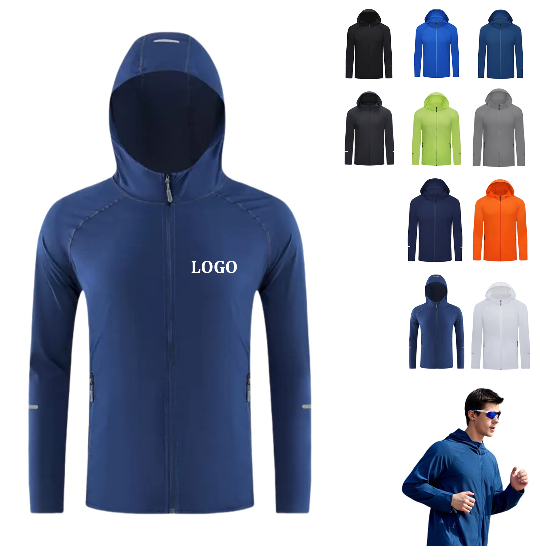 Unisex Hooded Sports Jacket 4