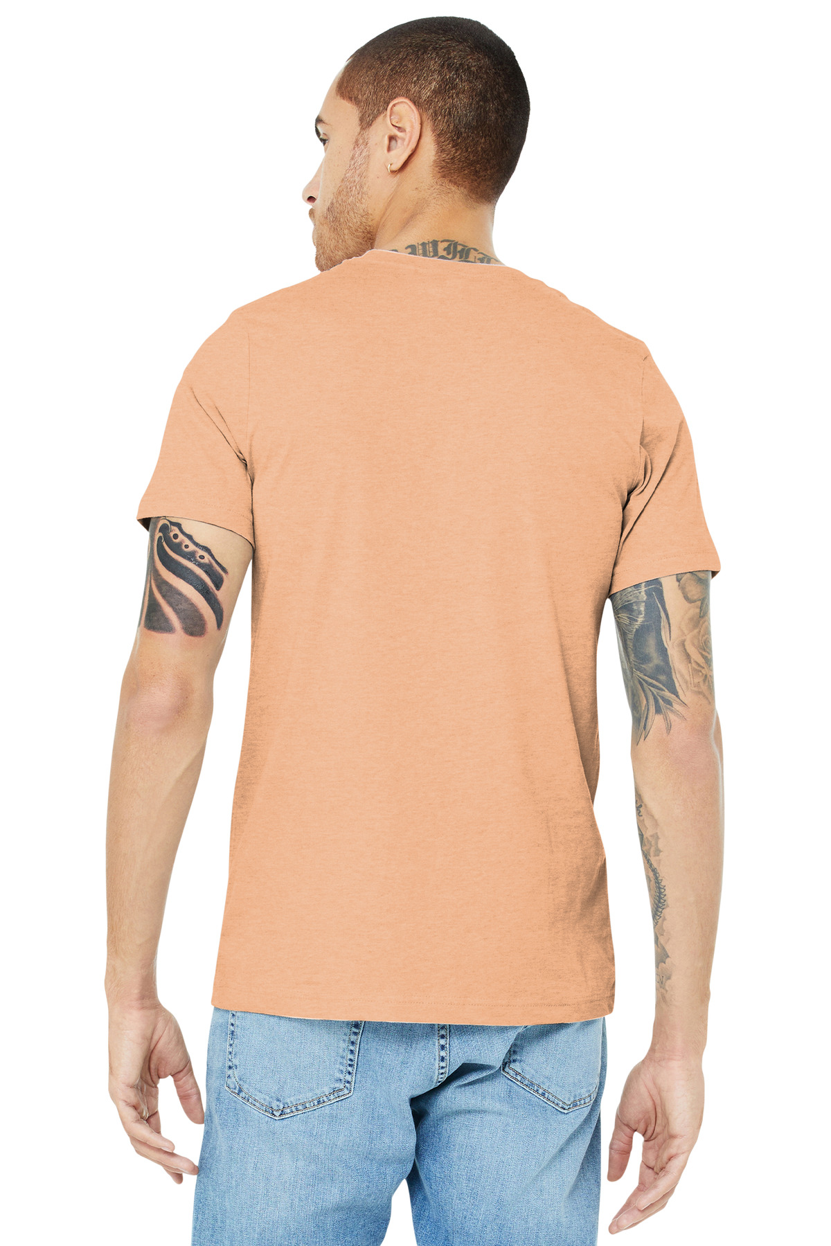 BELLA+CANVAS® Unisex Heather CVC Short Sleeve Tee 61