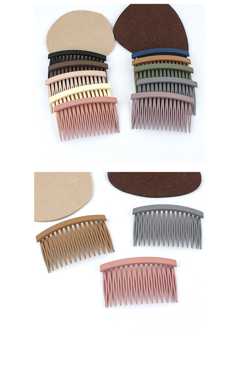 Plastic Hair Side Comb With Teeth Comb HairPin Clip 8