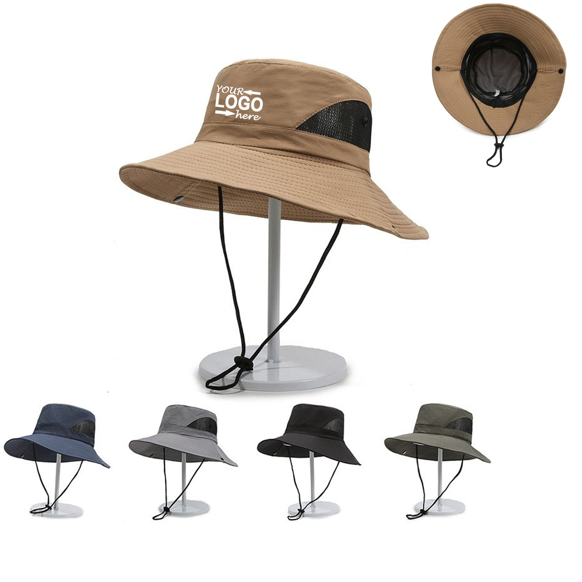 Wide Brim UV Protection Sun Bucket Hat 3