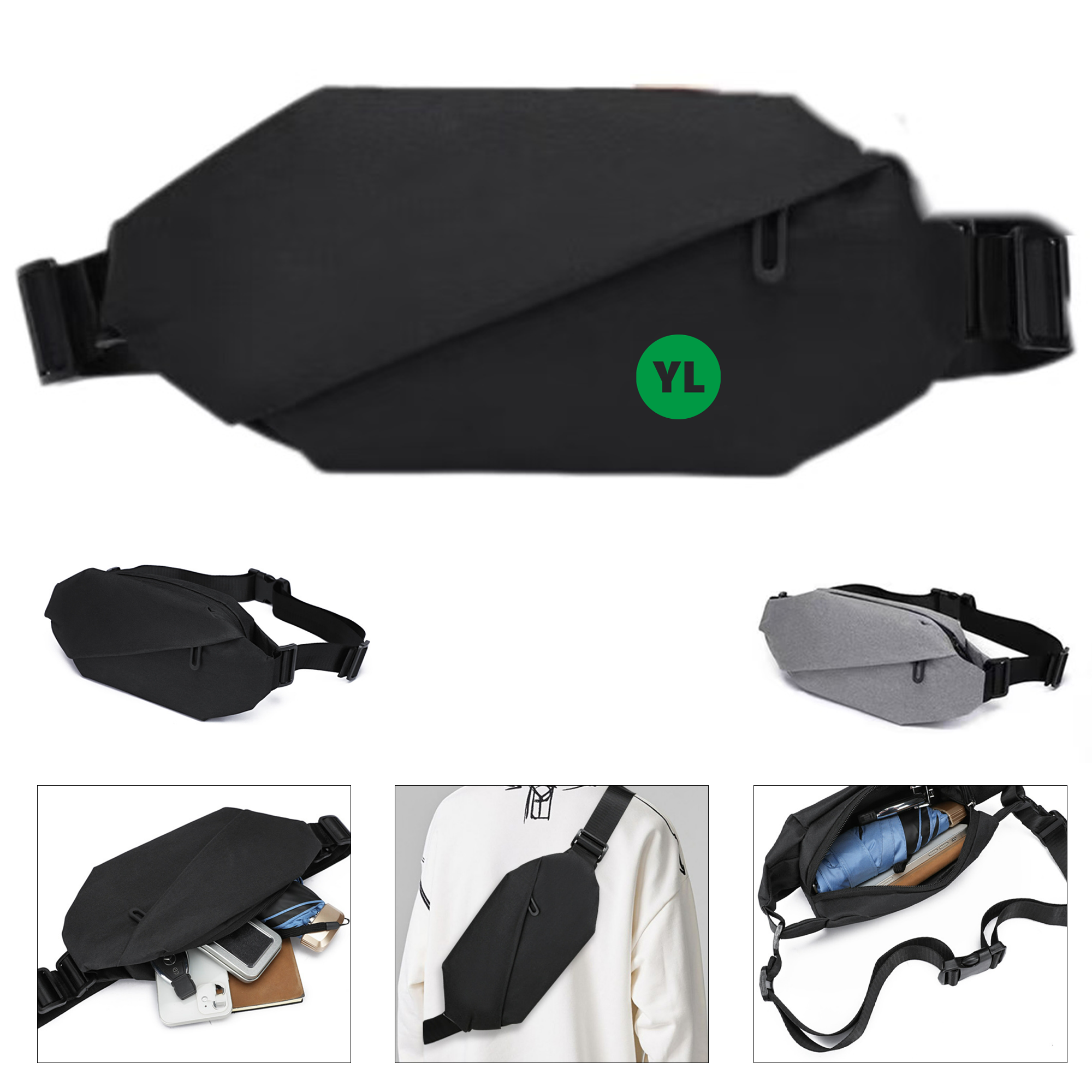 Multi-Compartment Travel Waist Storage Companion 2