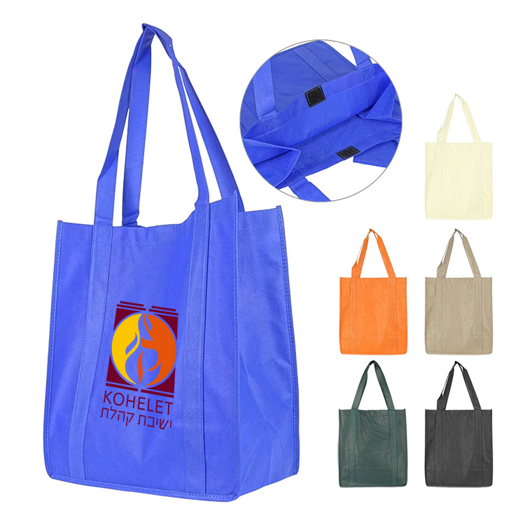 100g Non-Woven Polypropylene Tote w/ Extended Handle 10