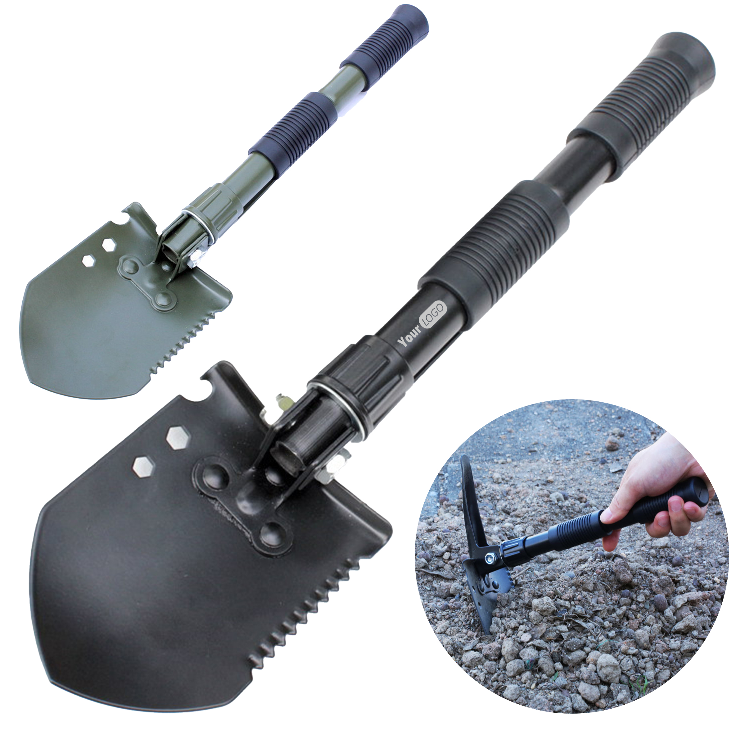 Steel Outdoor Foldable Life Shovel 7