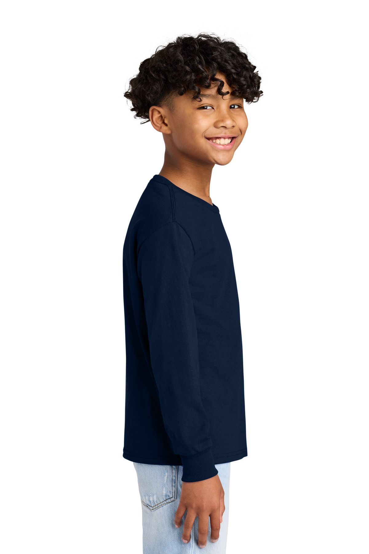 Jerzees Youth Dri-Power 50/50 Cotton/Poly Long Sleeve 29BL 19