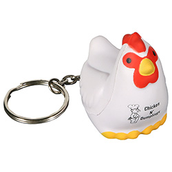 Chicken Stress Reliever Key Chain 4