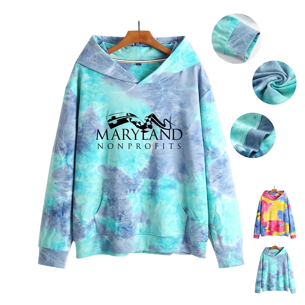 Tie-Dye Hooded Sweatshirt 5
