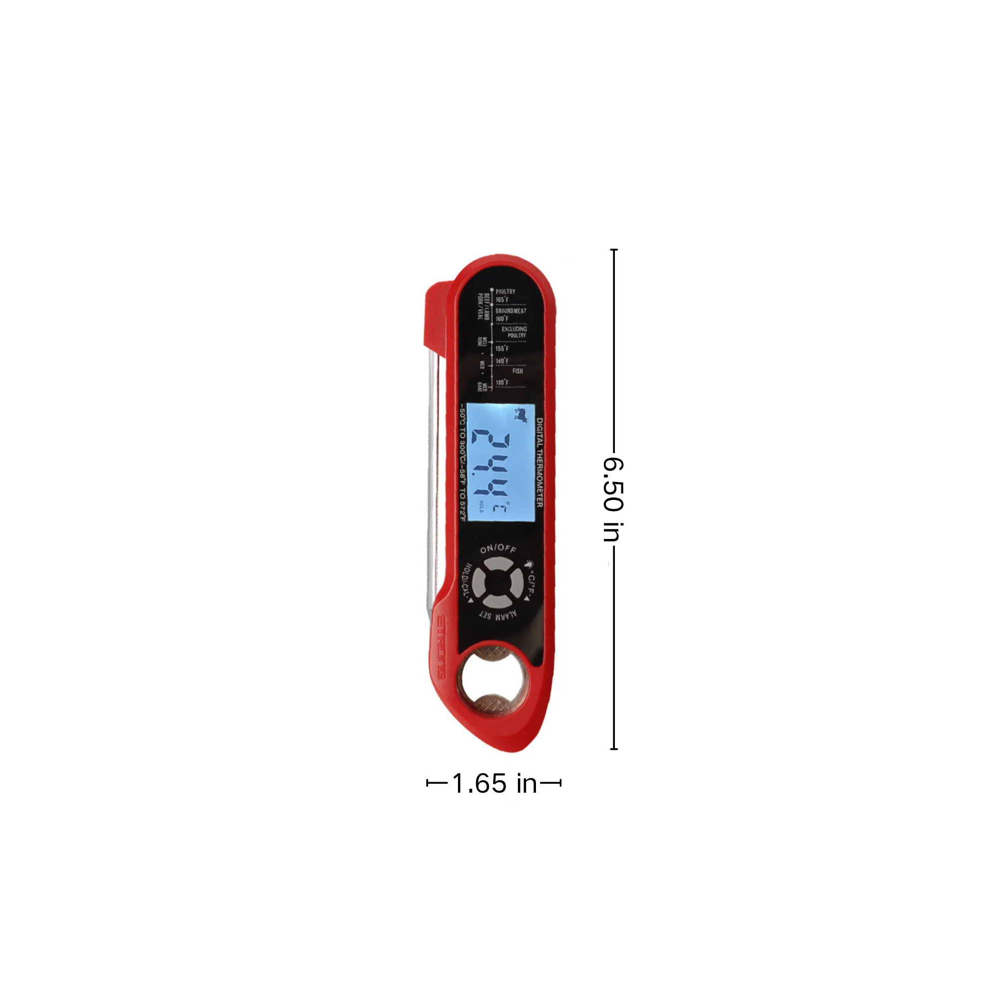 Anti-scorching Barbecue Precision Thermometer Free Shipping 2