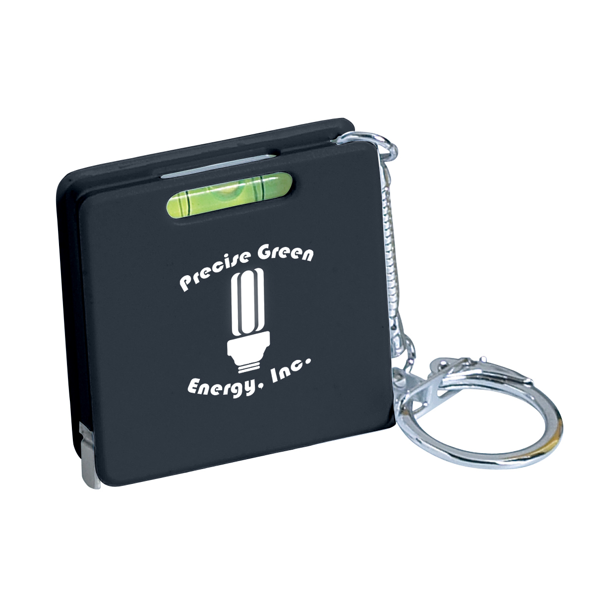 Square Level Tape Measure Key Tag 8