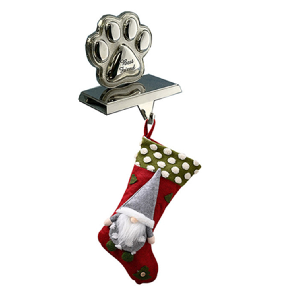 Dog Paw Christmas Stocking Holder 3