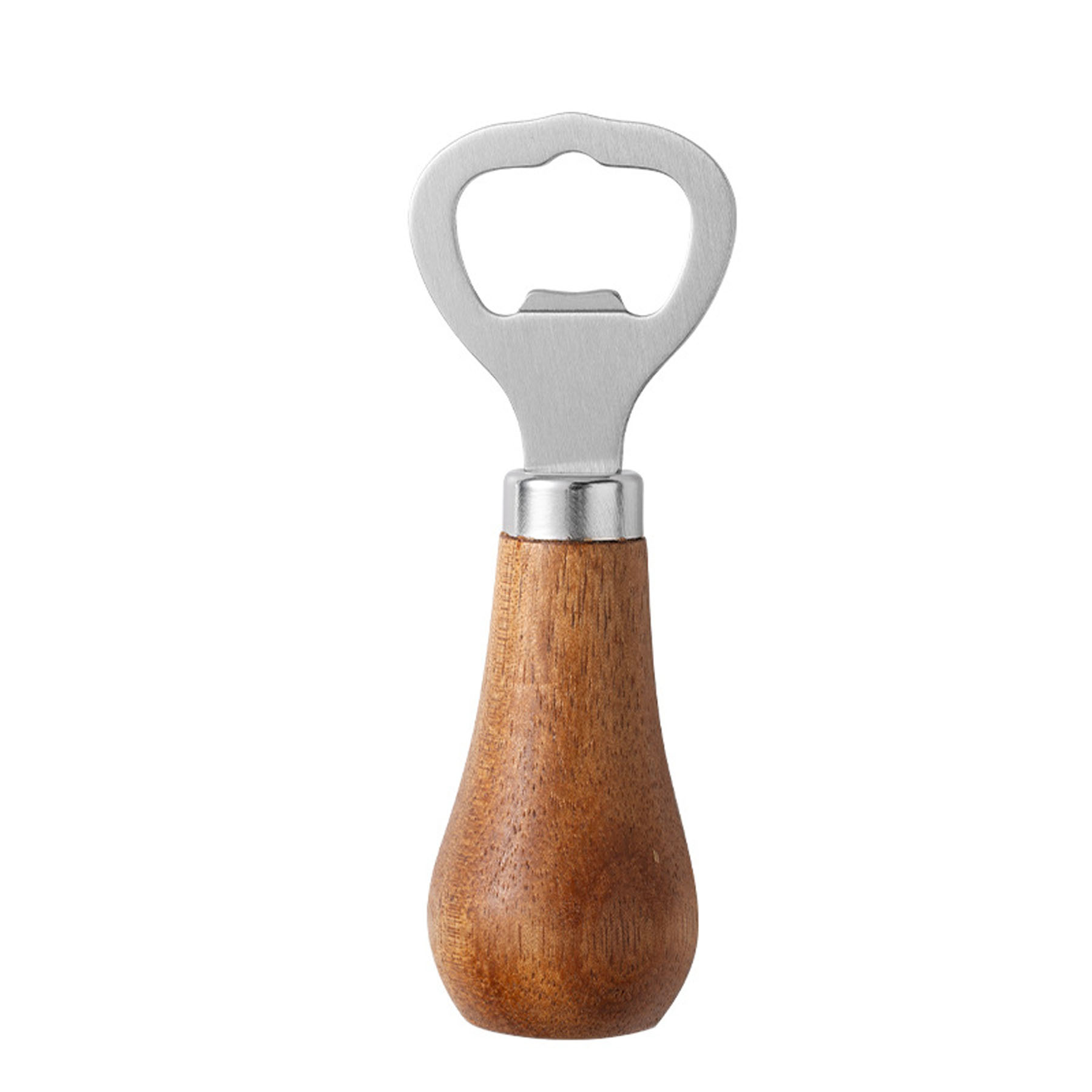 Wood Handle Beer Bottle Opener 2