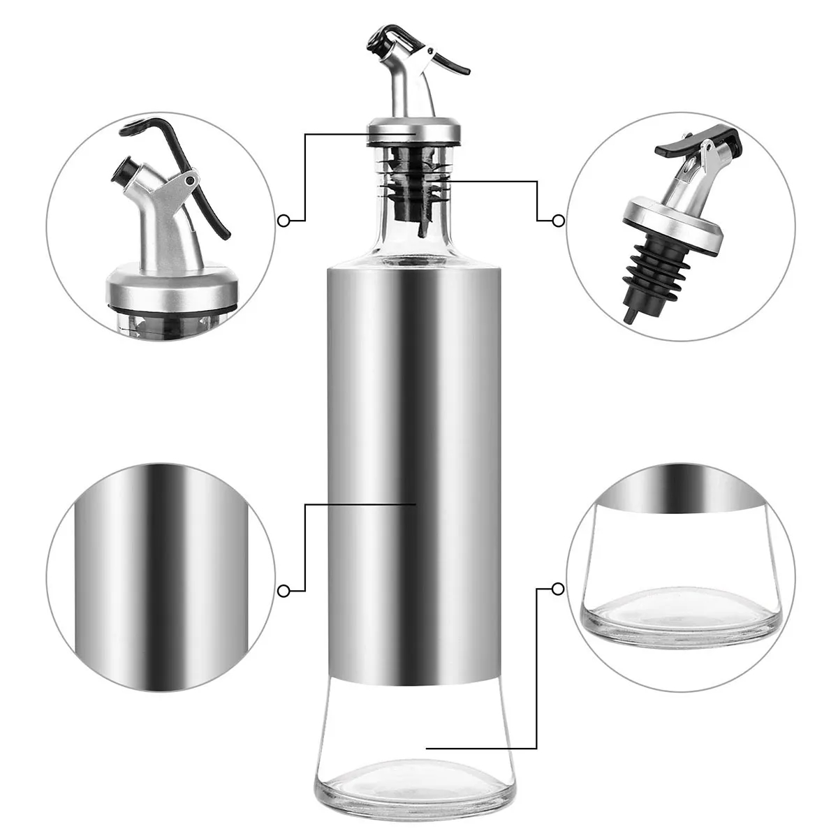 17 Oz Olive Oil Dispenser Bottle For Kitchen 5
