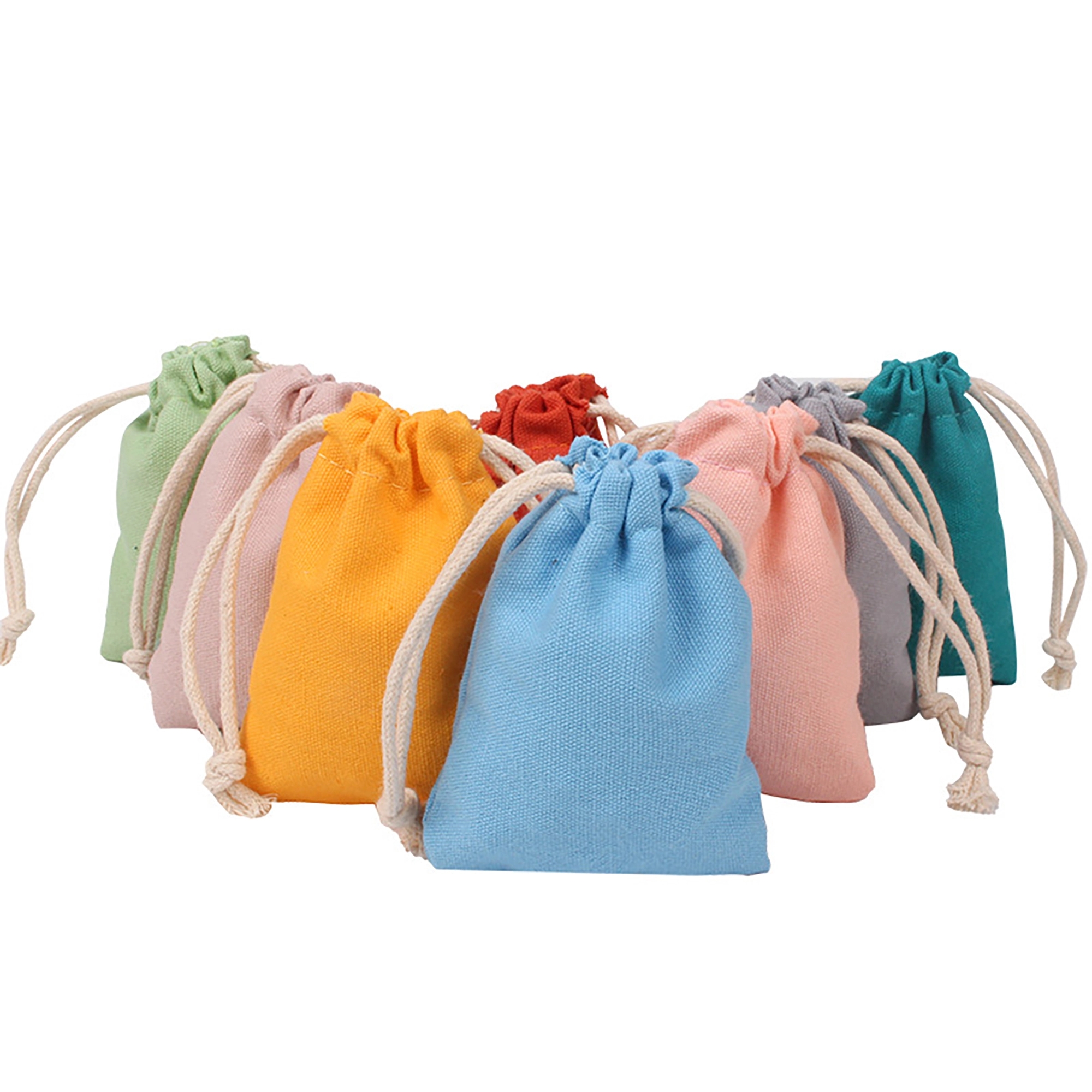 Cotton Drawstring Jewelry Bag 6