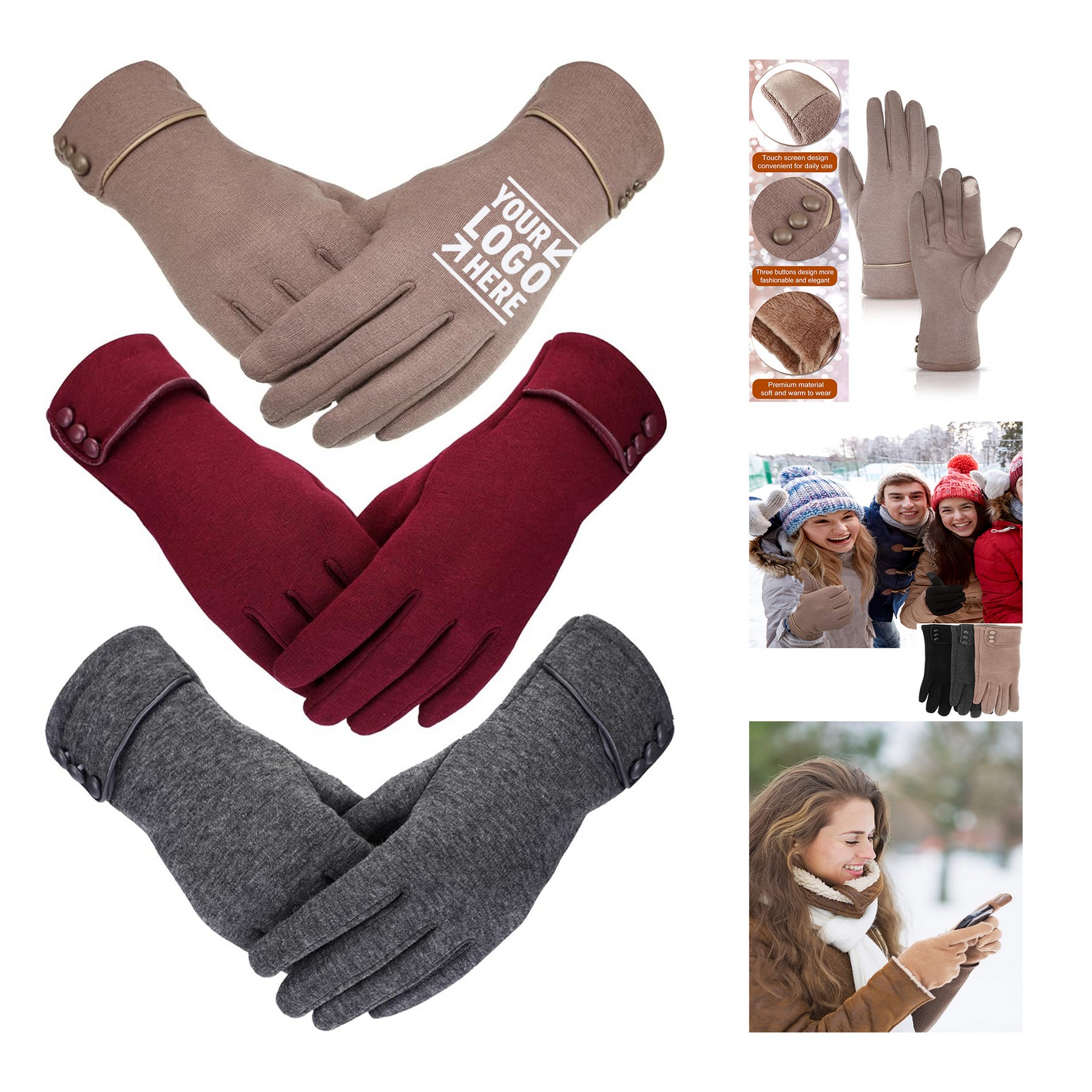 Womens Winter Gloves 2