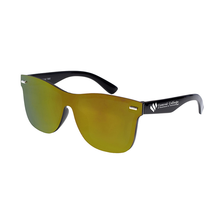 "DEL MAR TIDE" Rimless Reflective Sunglasses 12