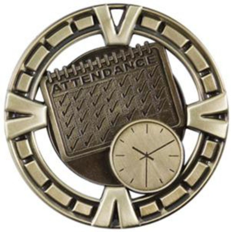 2-1/2" Attendance BG Medal 2