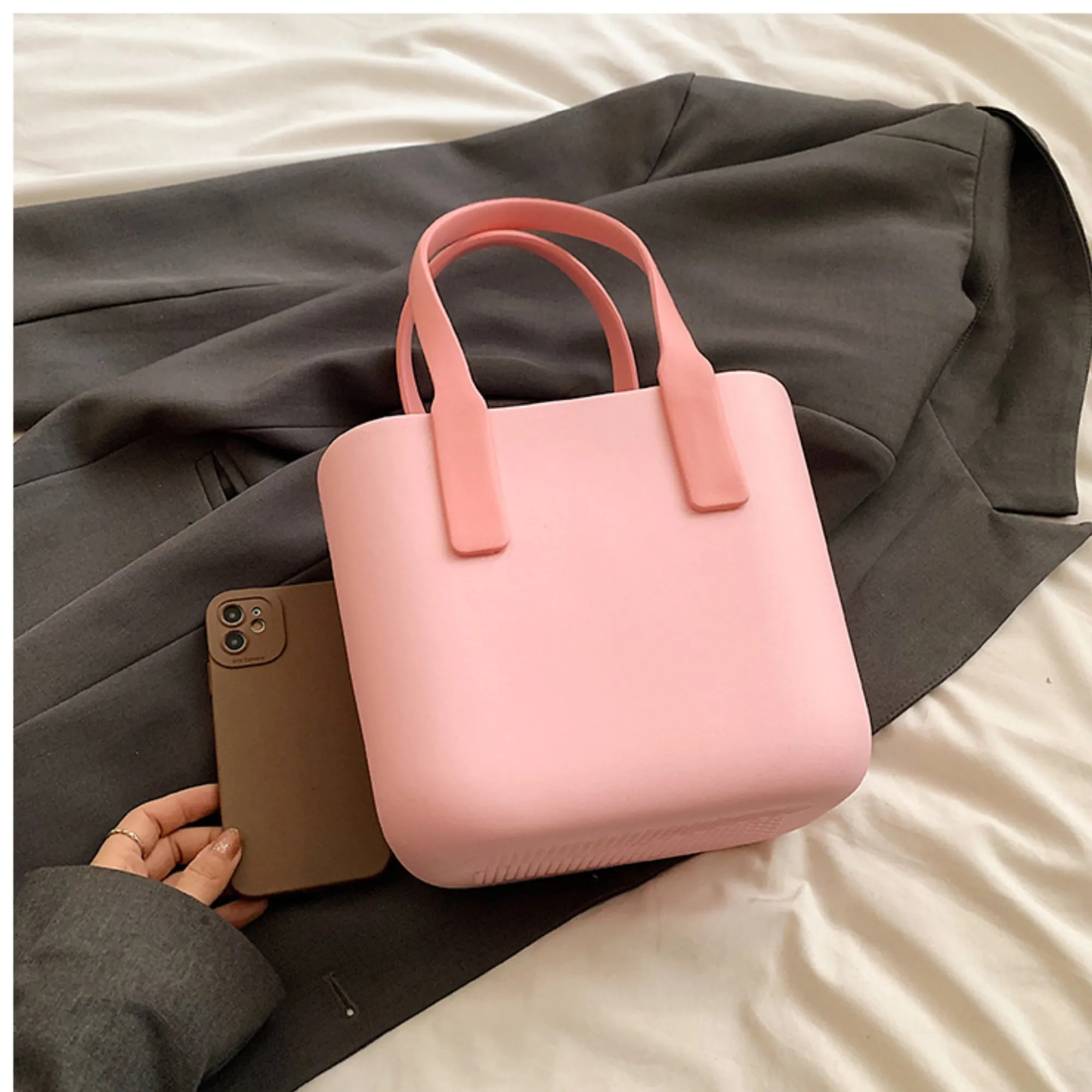 EVA Waterproof Beach Tote Bag Storage Handbag 5