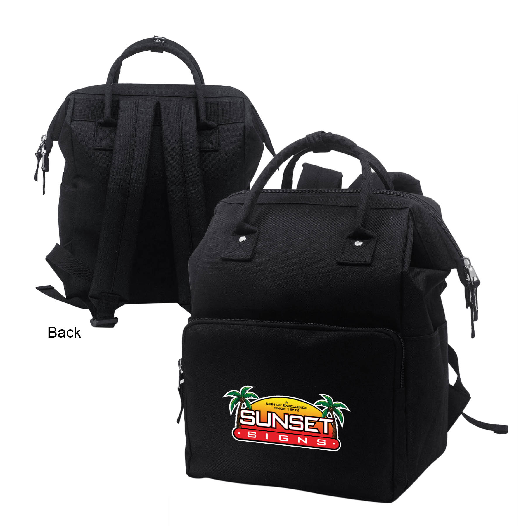 600D Wide-Mouth Cooler Backpack 3