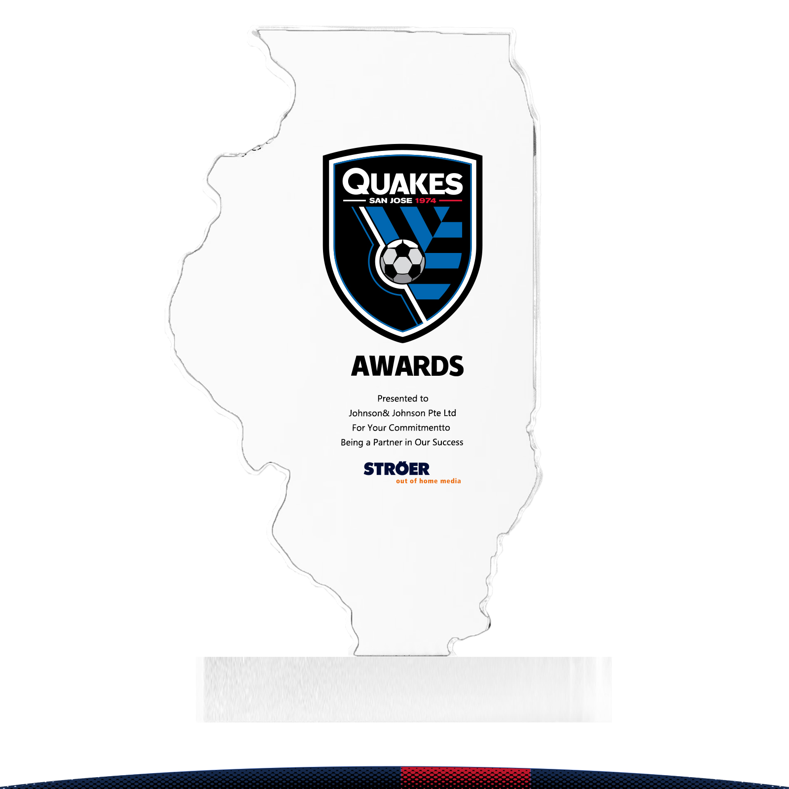 Flovix Illinois Crystal Award 3