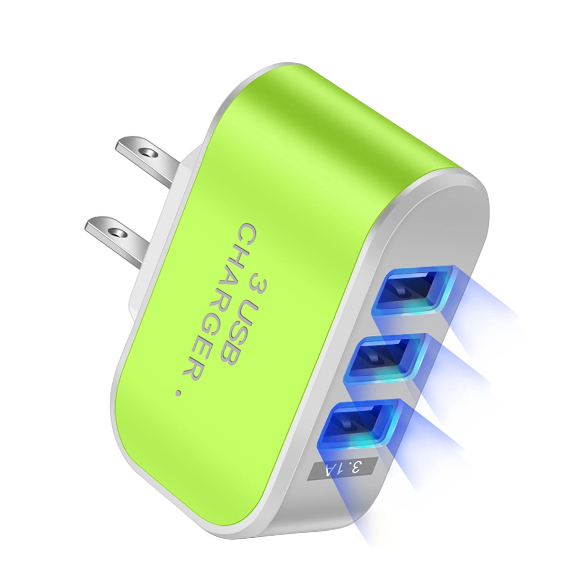 Cell Phone USB Fast Wall Charger Block 3