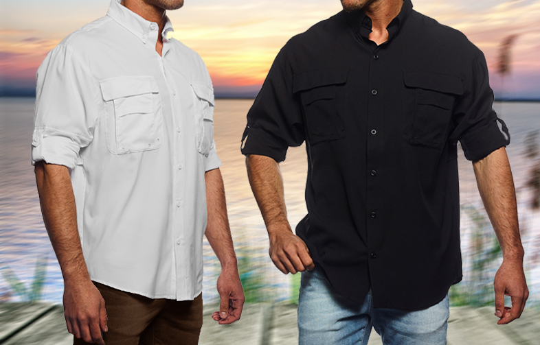 Men's Long Sleeve Fishing Shirt 6