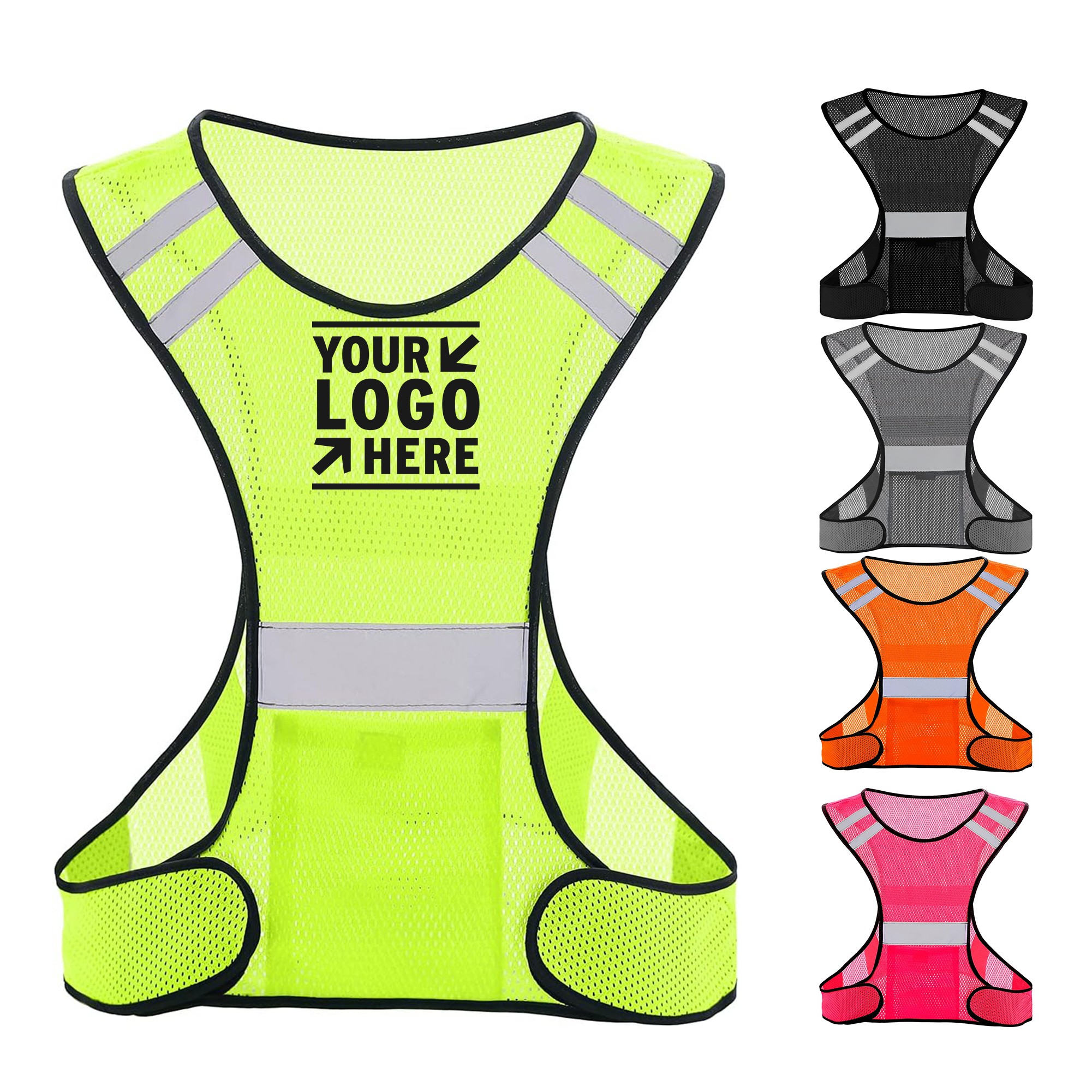High Visibility Running Gear with Large Pocket 2