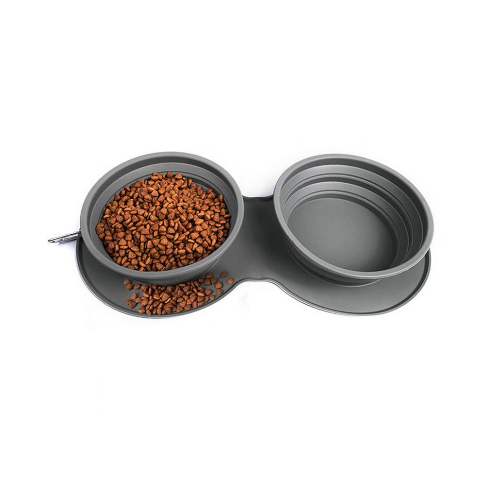 Portable Silicone Folding Pet Bowl For Outdoor Use 3