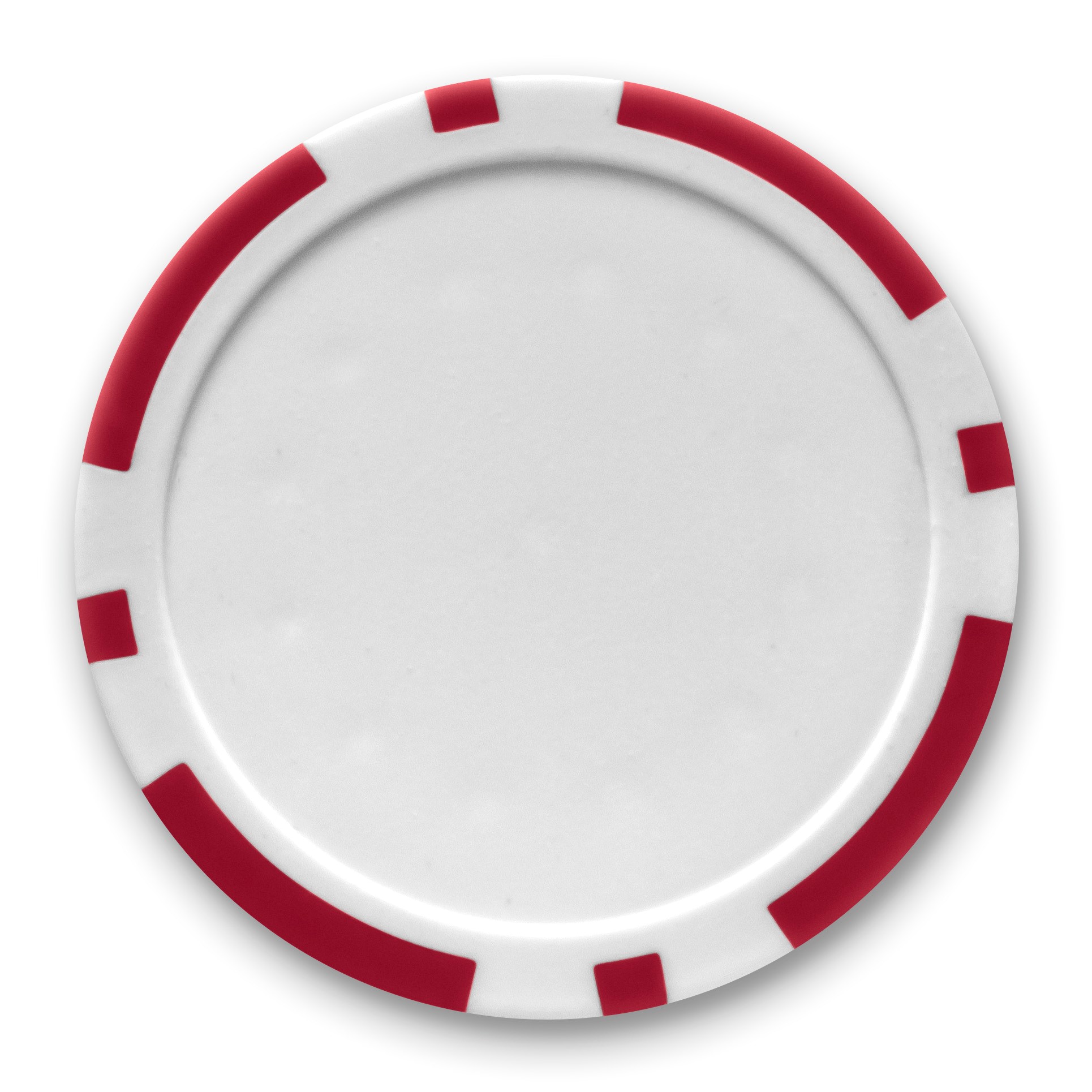 Poker Chip Ball Marker w/Peel Off Label 7