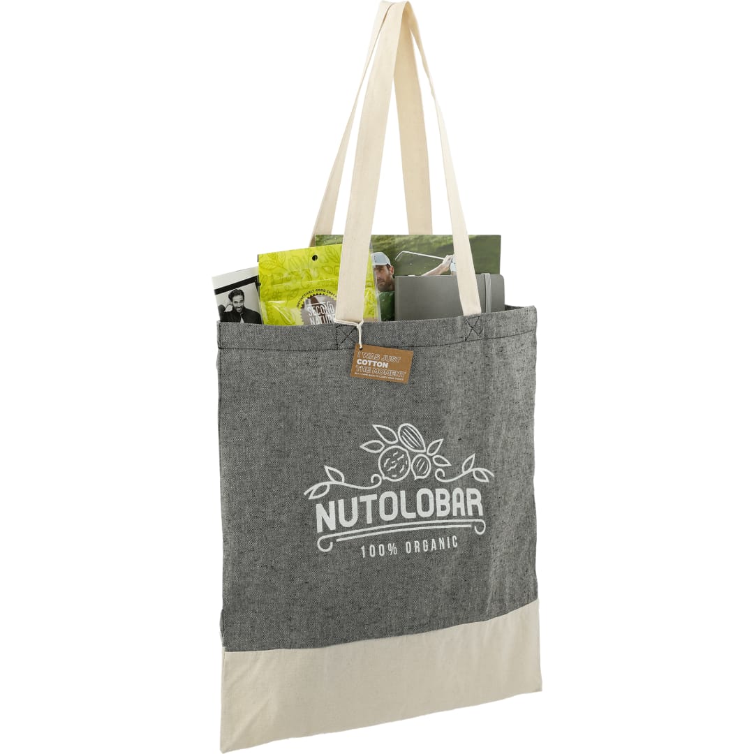 Split Recycled 5oz Cotton Twill Convention Tote 139