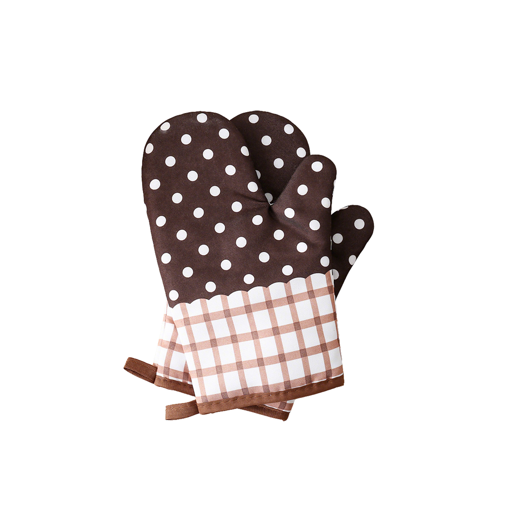 Full Color Kitchen Oven Mitt With Cotton Liner 2