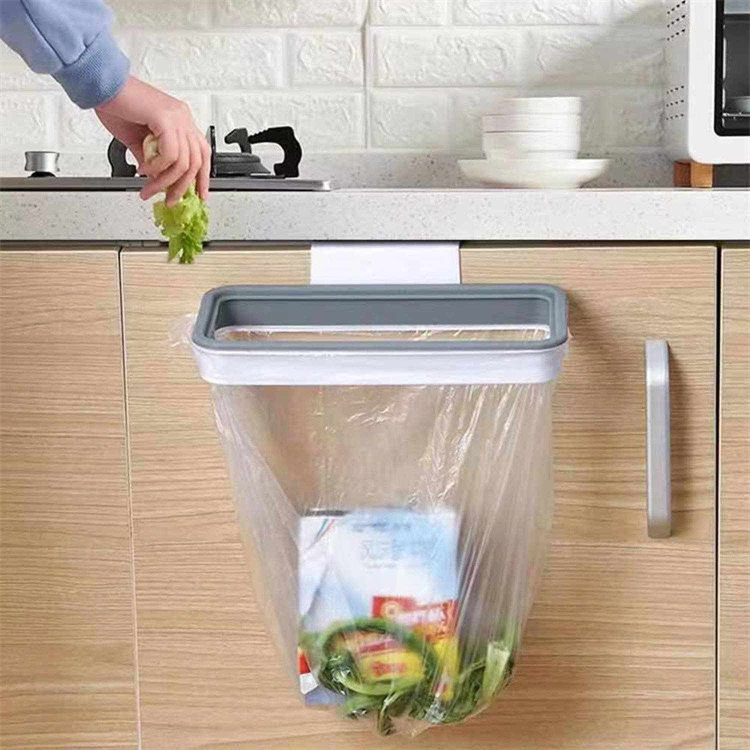 Hanging kitchen Garbage Rack 7