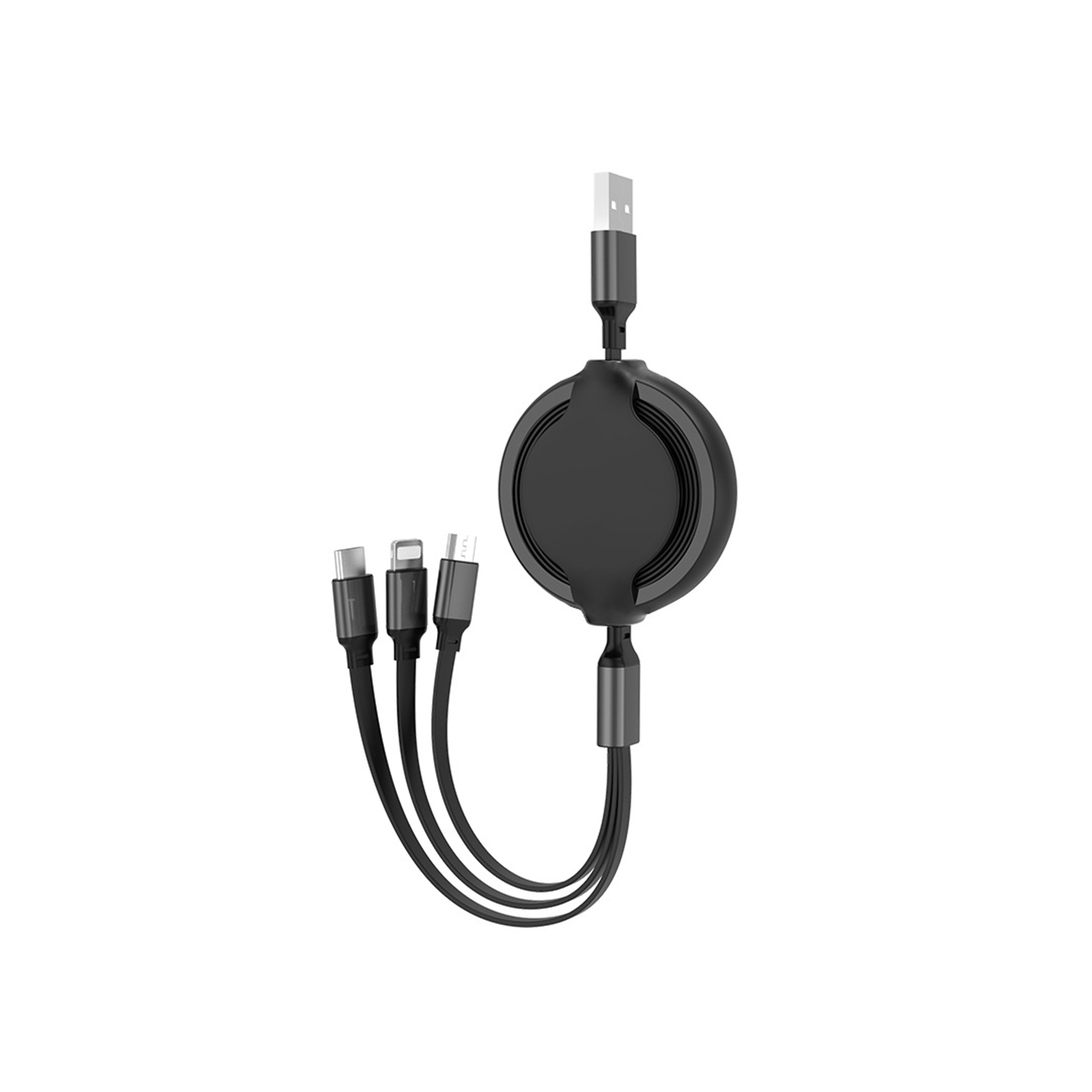 Retractable Multi Connector Charging Cable 2