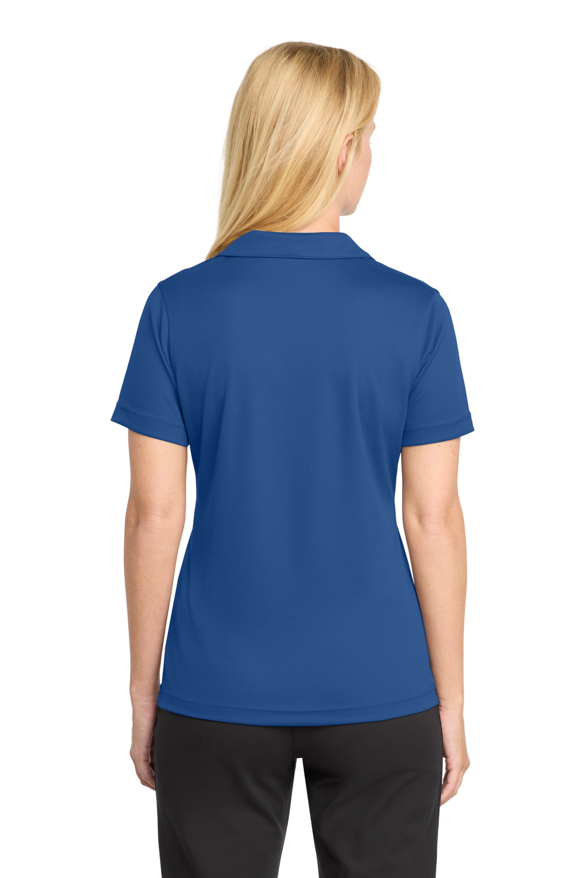 Sport-Tek Women's Dri-Mesh V-Neck Polo. L469 23