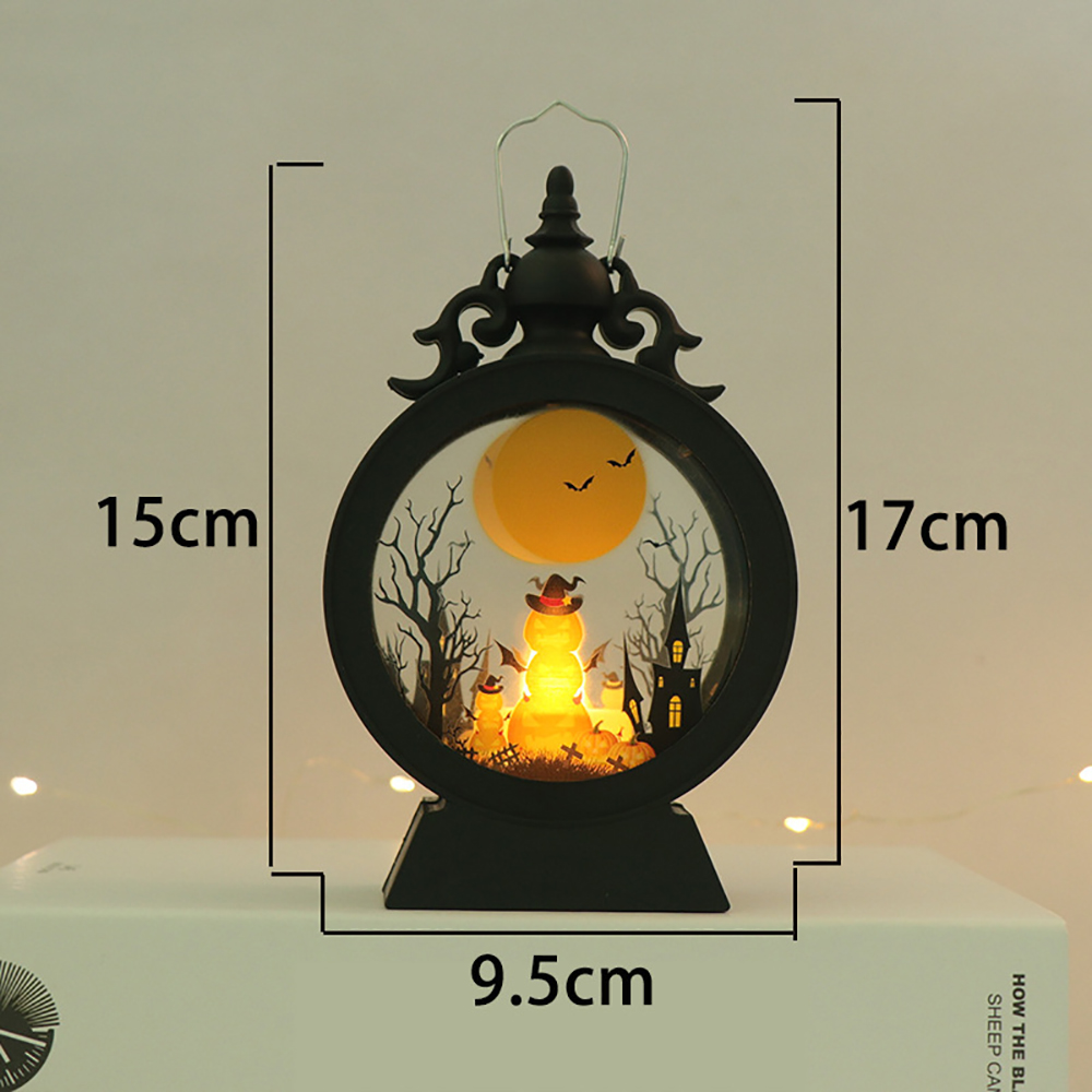LED Halloween Electronic Candle Lantern, promotional household item with logo imprint 2