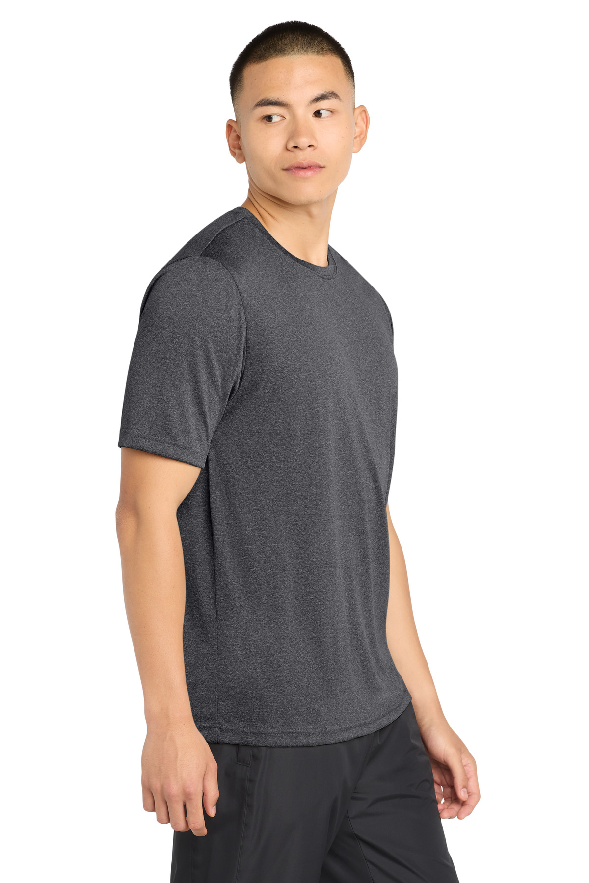 Sport-Tek Tall Heather Contender Tee. TST360 54