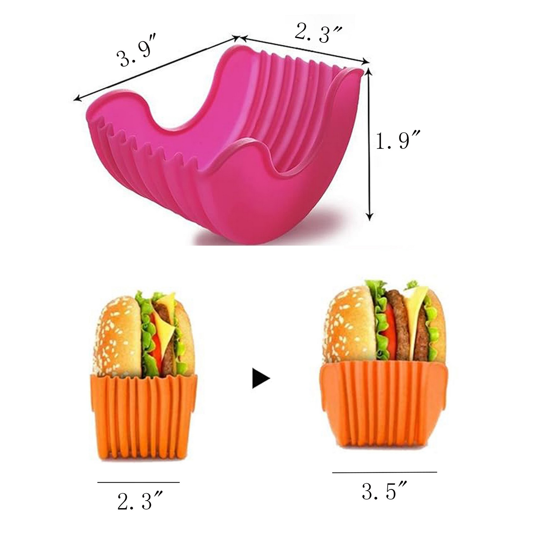Silicone Hamburger Holder 3