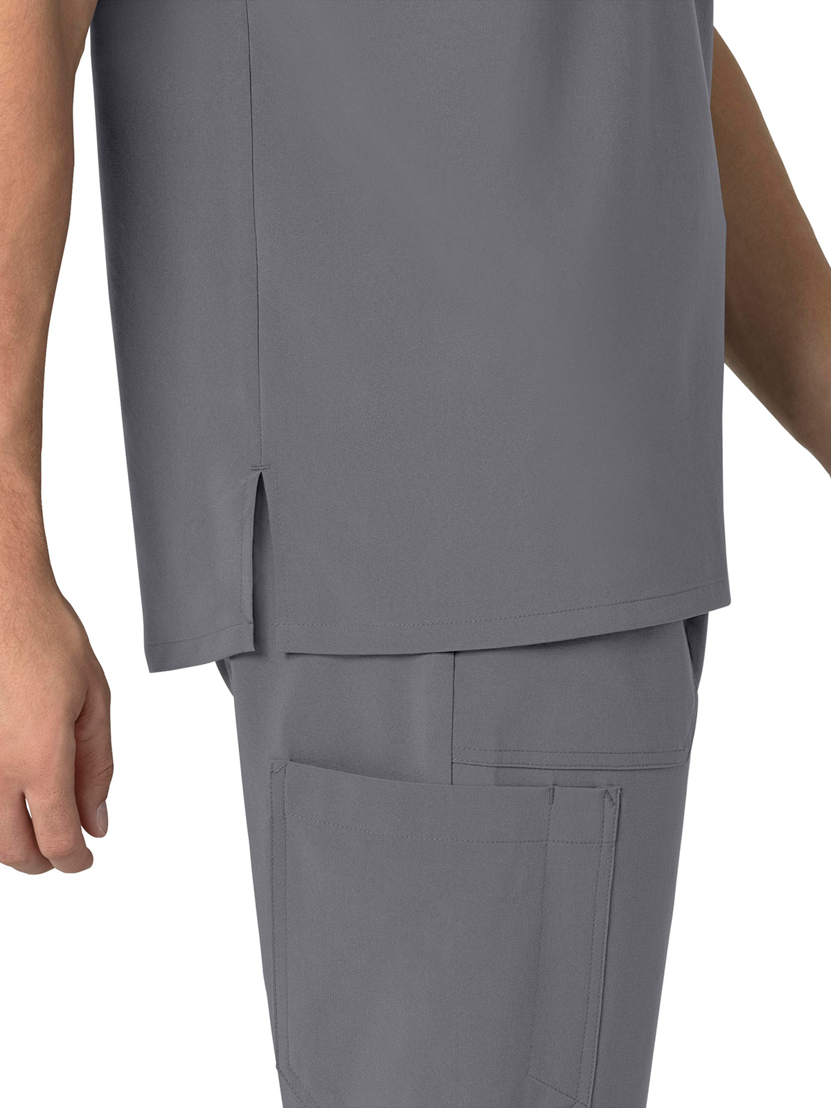 Carhartt Scrubs - Force Cross-Flex - Men's Three-Pocket Henley Top 4