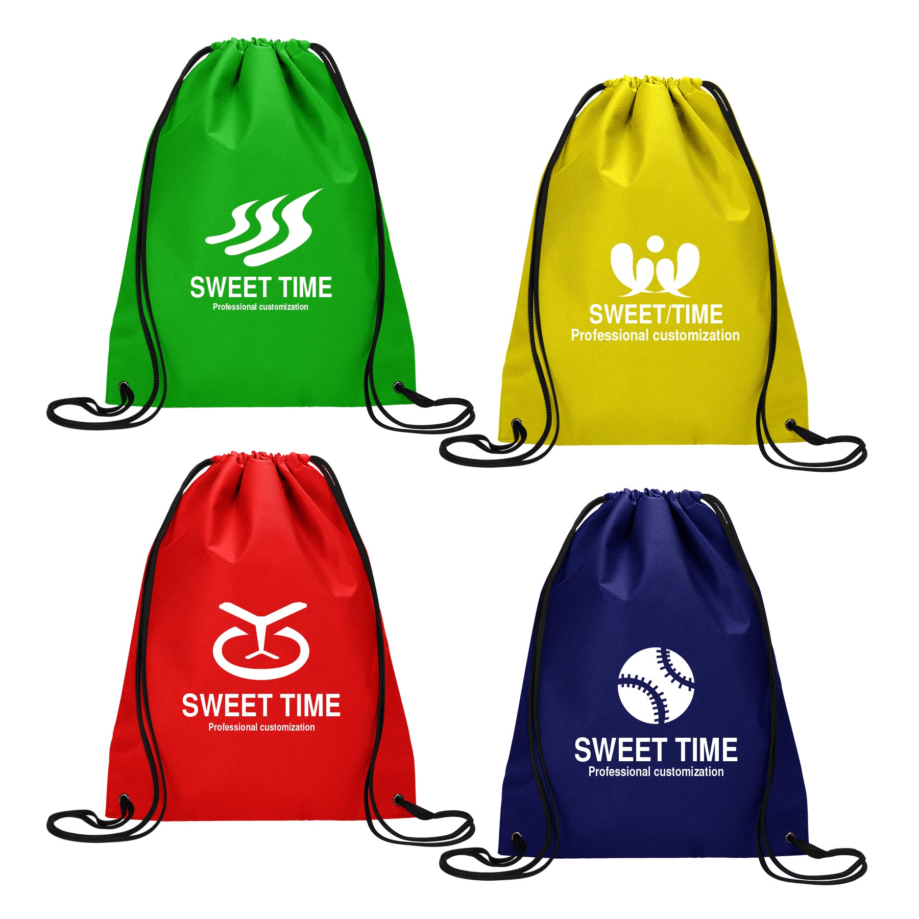 Polyester Drawstring Backpack 1