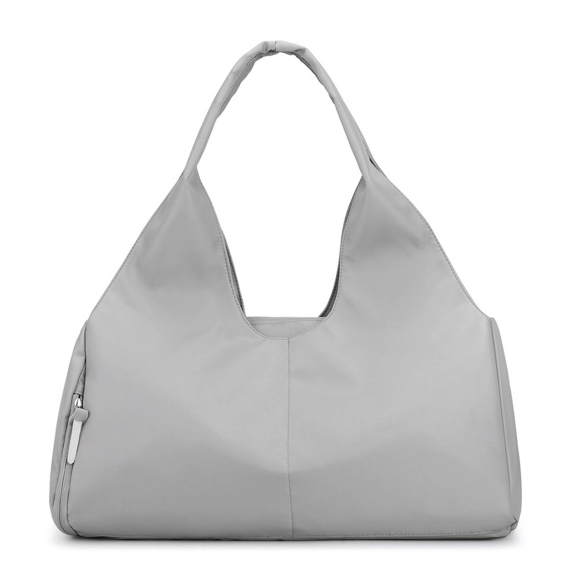 Nylon sports totes bags with shoes compartment for women 6