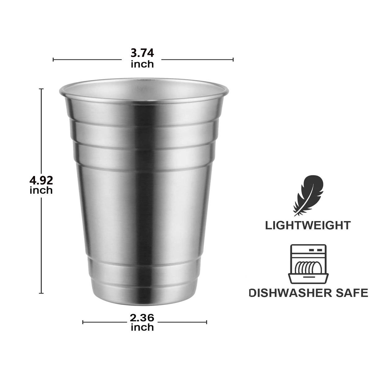 Stainless Steel Solo Cup 4