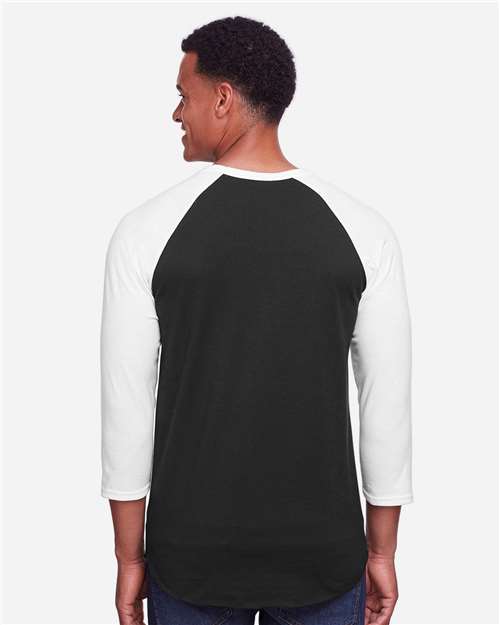 Premium Blend Ringspun Three-Quarter Sleeve Raglan Baseball T-Shirt - 560RR 37