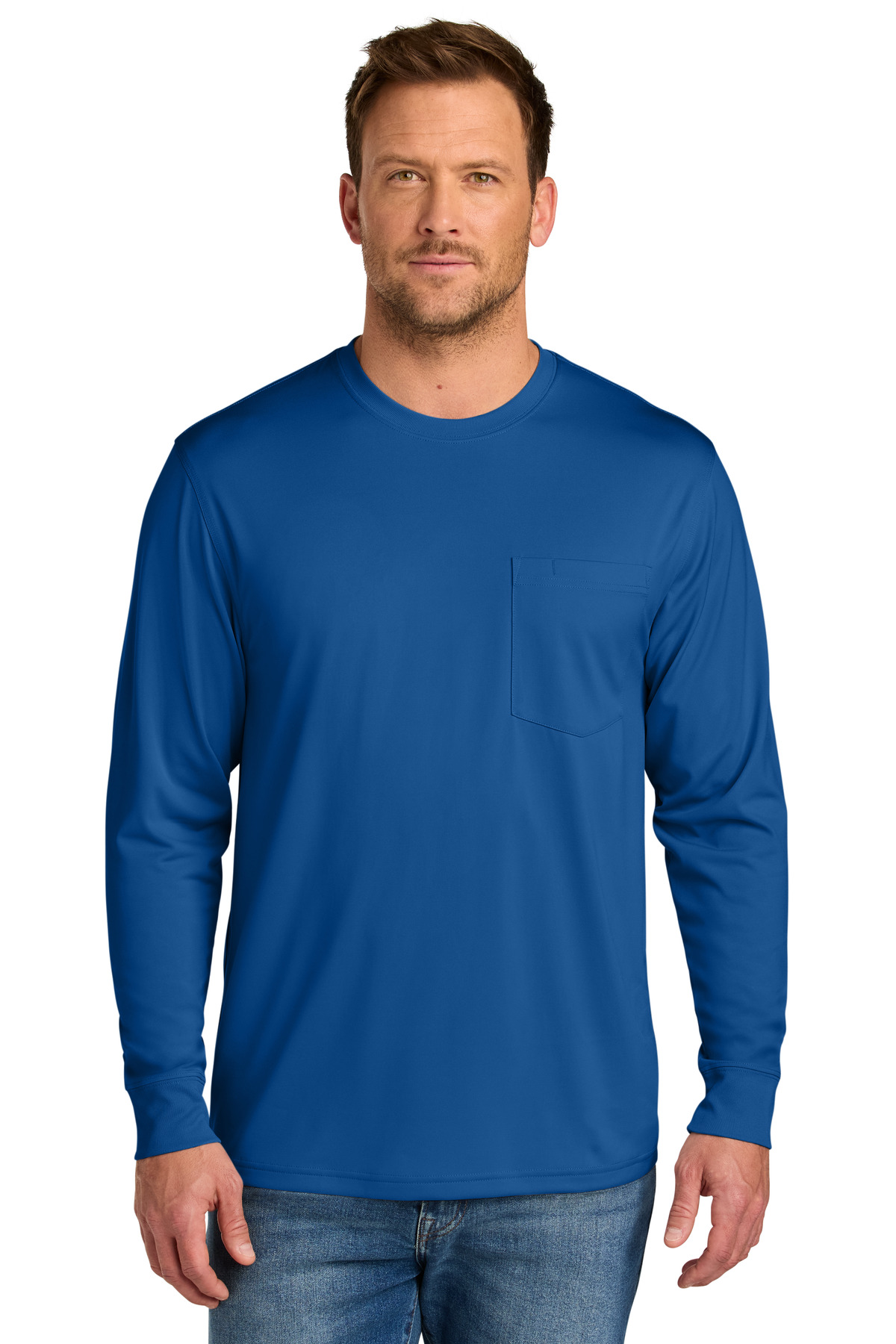 CornerStone Workwear Pro Long Sleeve Pocket Tee CS440LSP 24