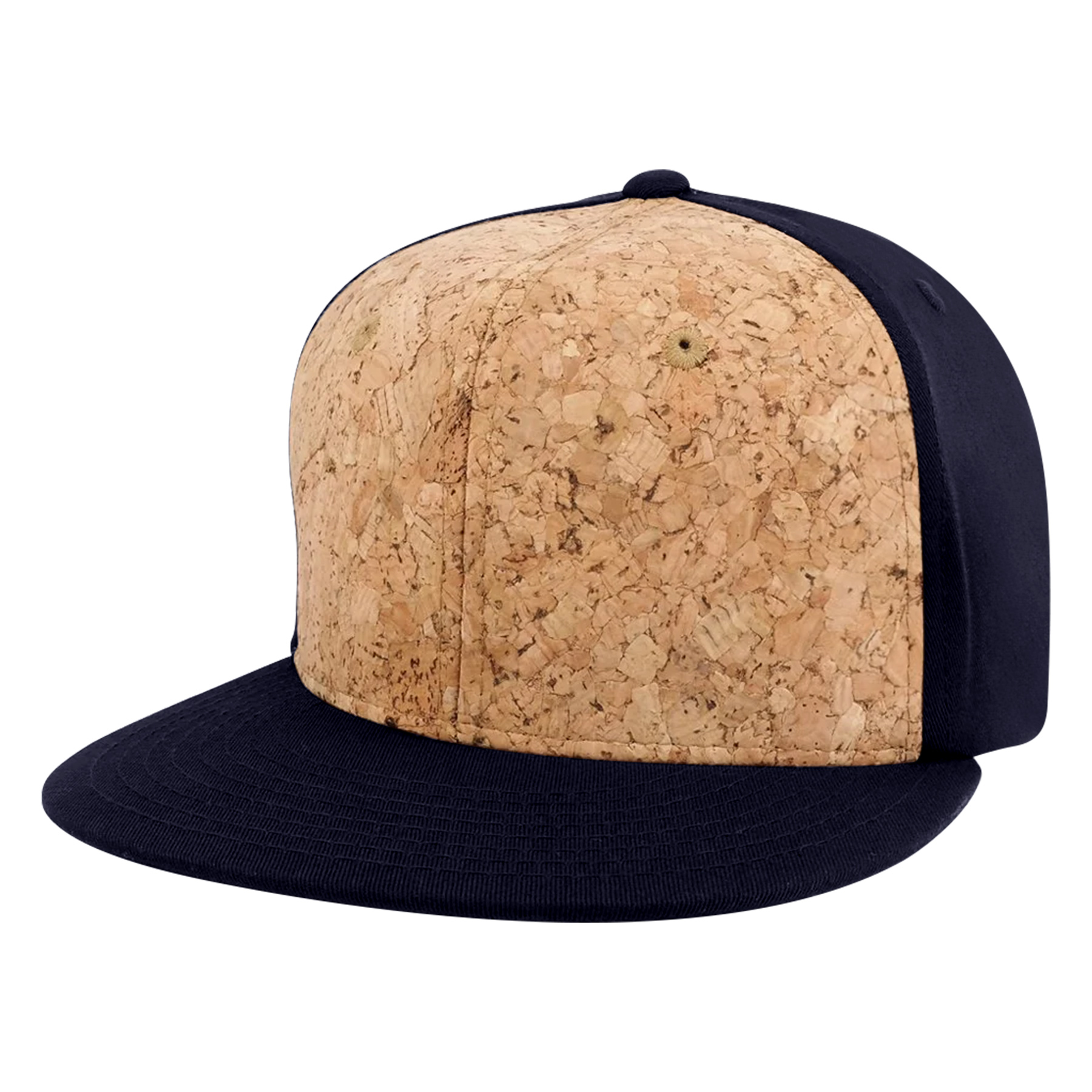 Cotton Flat Visor Cork Caps 15