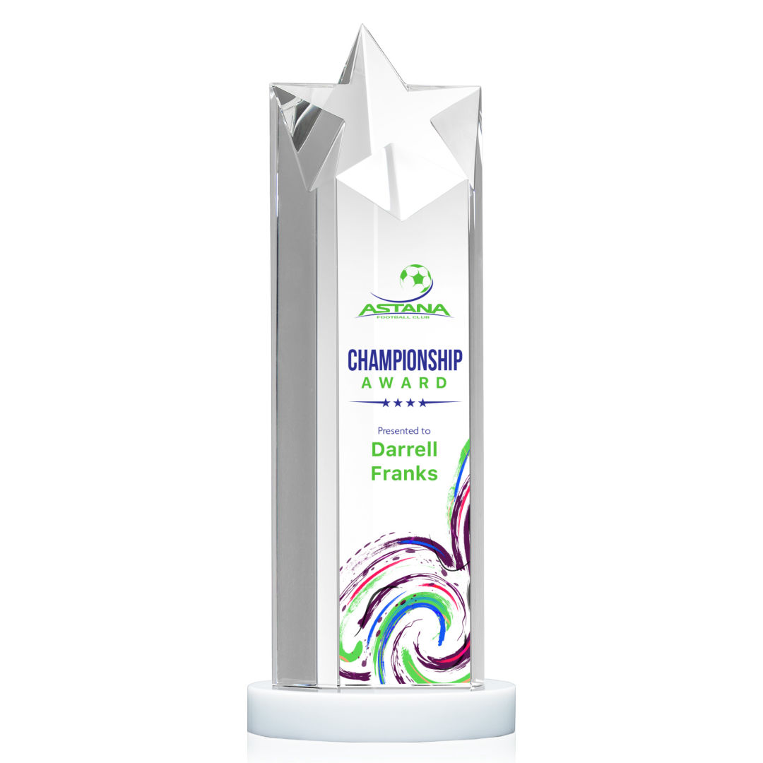 Berkeley VividPrint™ Award on Condor Base - White 10