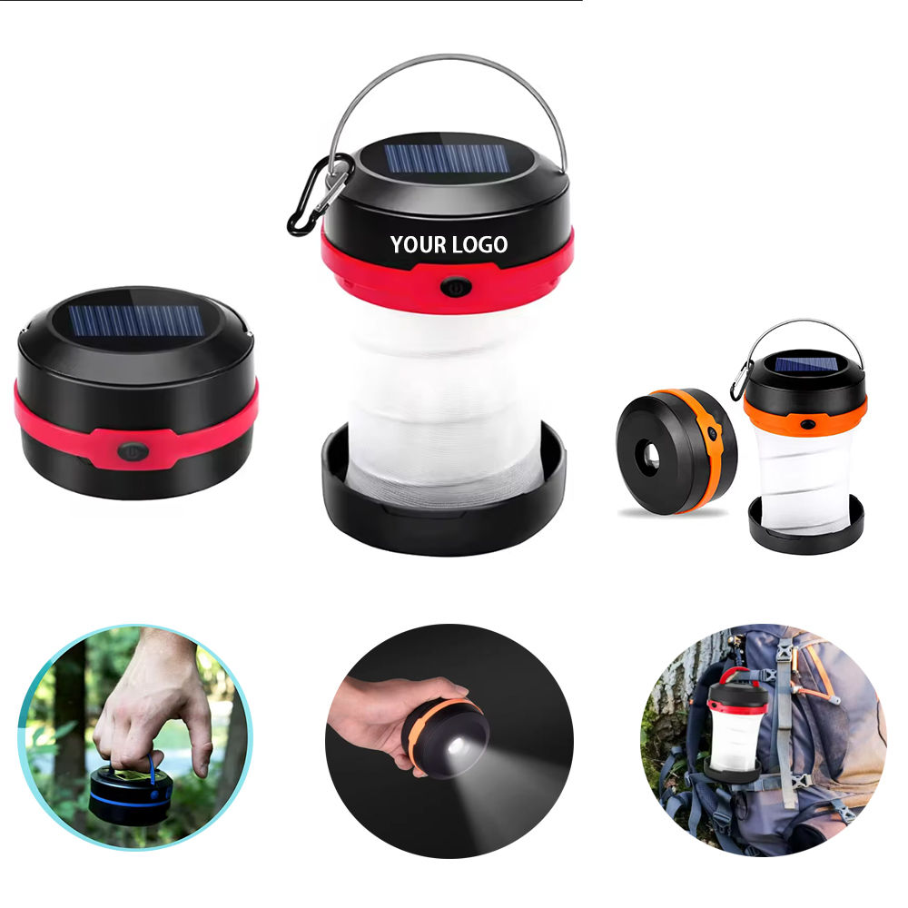 Mini Solar Powered LED Camping Lantern 2